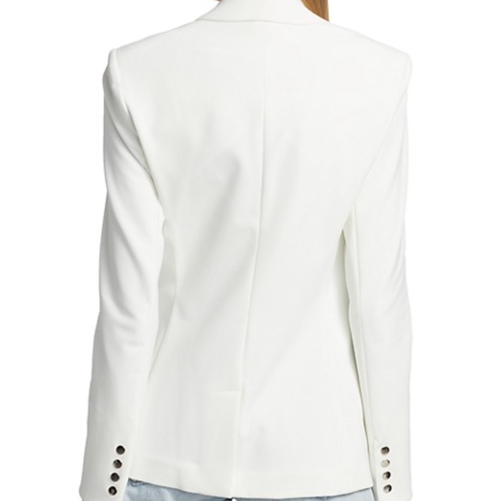 Veronica Beard White Scuba Jacket - image 6